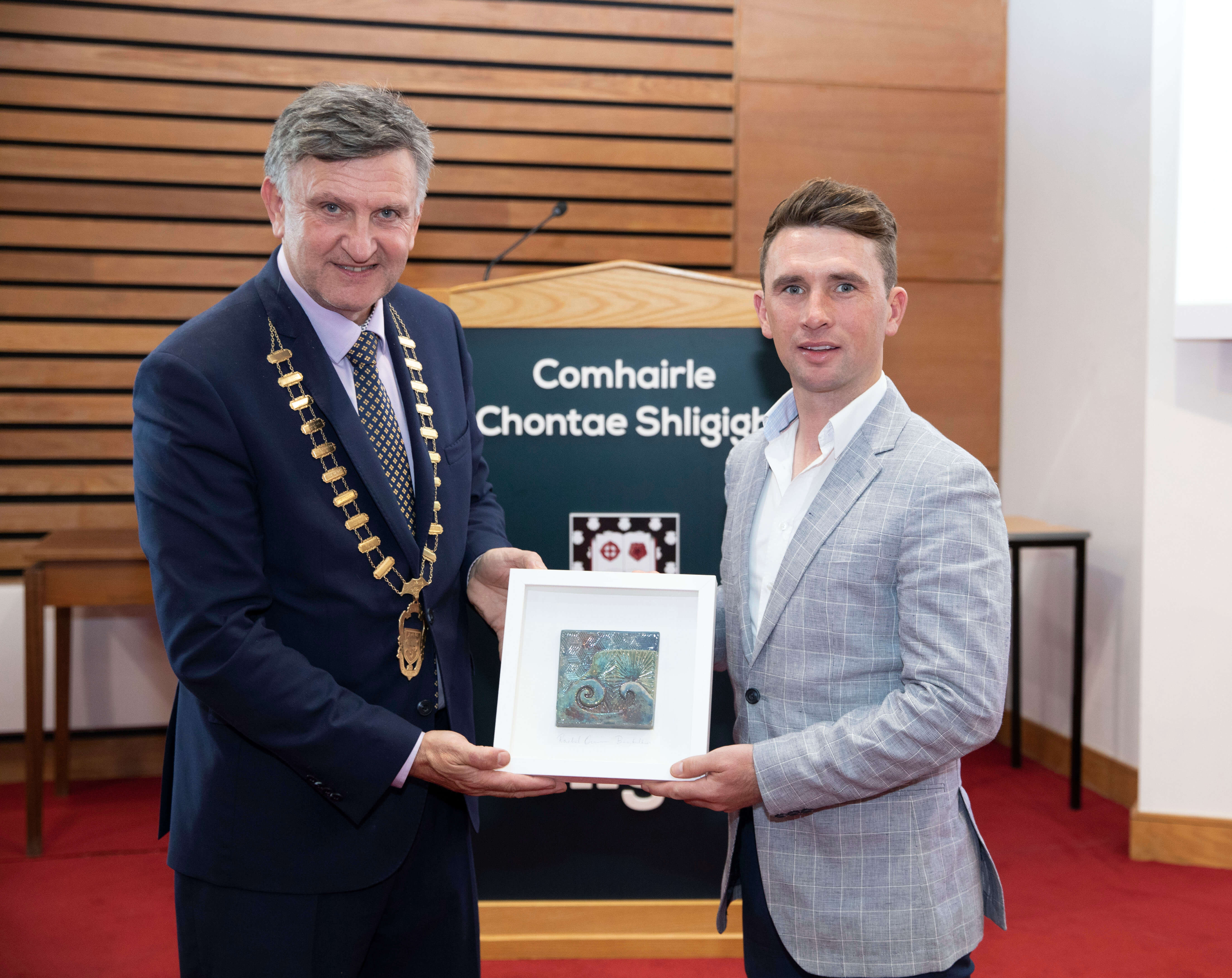 Richard Howley Honoured with Cathaoirleach’s Reception